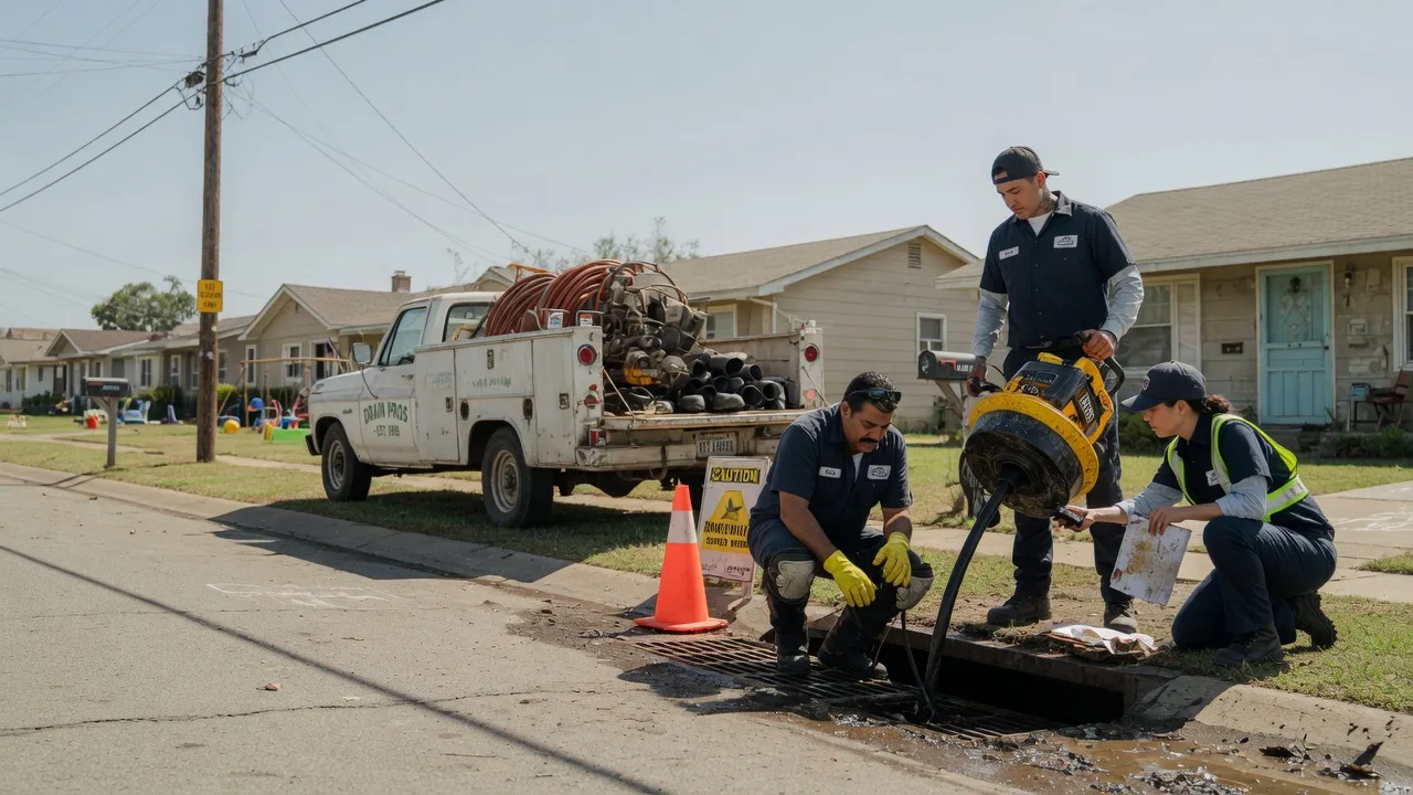 Drain Cleaning in Wilmer, TX near me